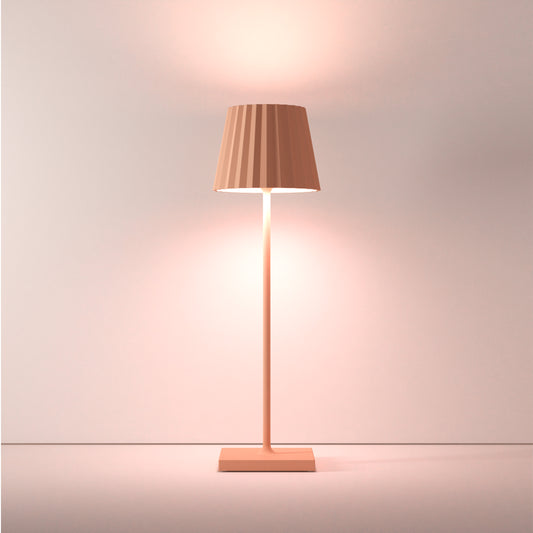 Plisse Luxurious Cordless Table Lamp