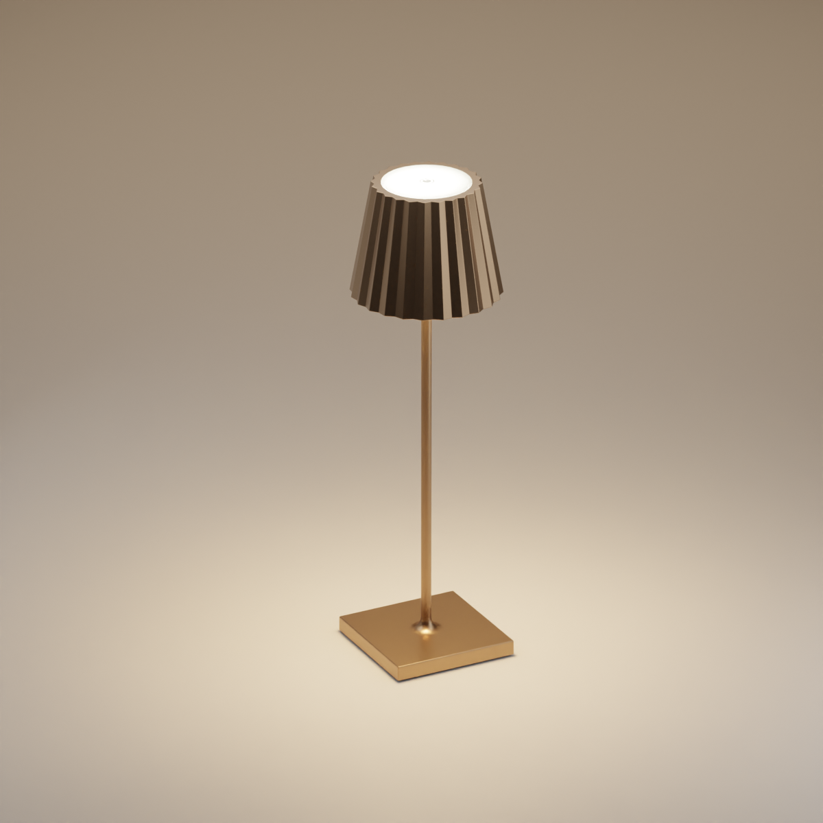 Plisse Luxurious Cordless Table Lamp