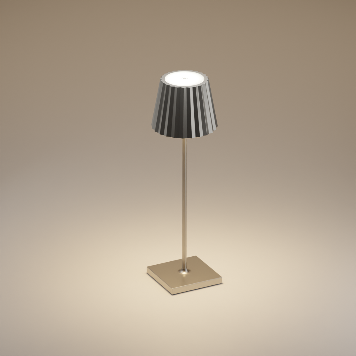 Plisse Luxurious Cordless Table Lamp