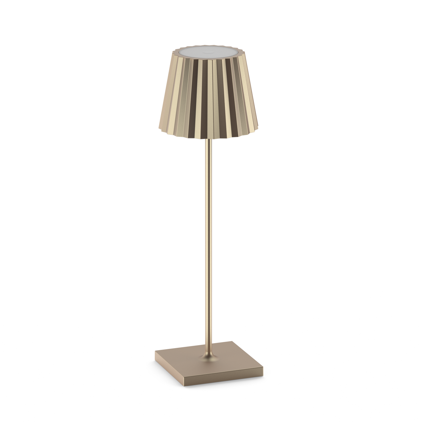 Plisse Luxurious Cordless Table Lamp