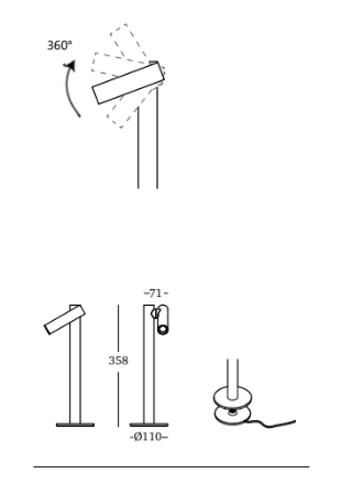 Zoom LED Cordless Desk Lamp