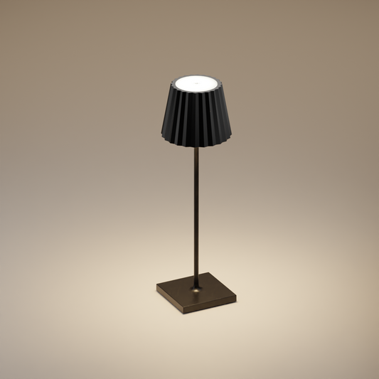 Plisse Luxurious Cordless Table Lamp